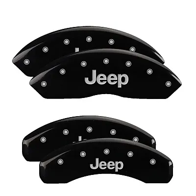 MGP CALIPER 42019SJEPB Black Jep Caliper Covers (4)