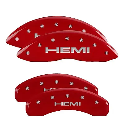 MGP CALIPER 42023SHEMR Set Of 4 Caliper Covers Engraved F