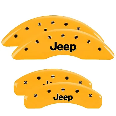 MGP CALIPER 42023SJEPY Set Of 4 Caliper Covers Engraved F