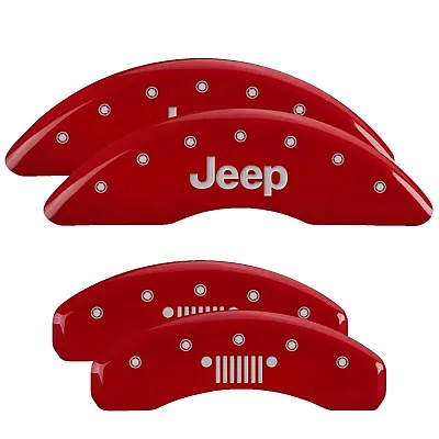 MGP CALIPER 42023SJPLR Set Of 4 Caliper Covers Engraved F