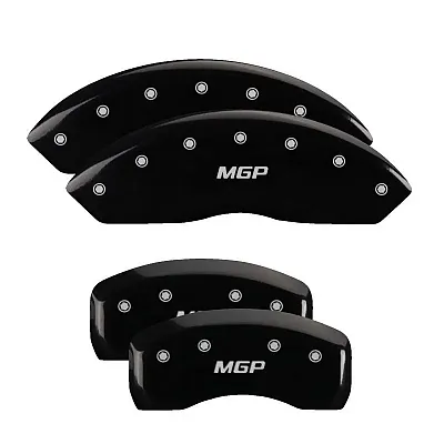 MGP CALIPER 54014SMGPB Set Of 4 Caliper Covers Engraved F