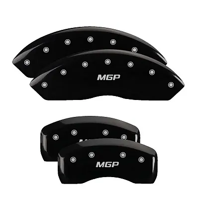 MGP CALIPER 54015SMGPB Set Of 4 Caliper Covers Engraved F