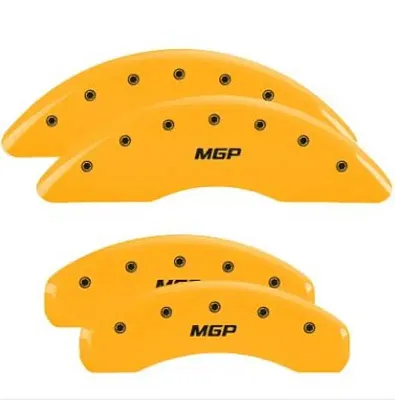 MGP CALIPER 55006SMGPY Set Of 4; Engraved Front And Rear