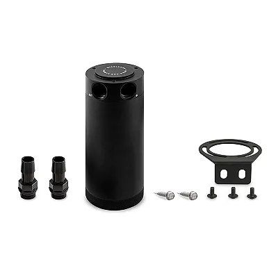 MISHIMOTO CCBTWOXLBK Mishimoto Xl Compact Baffled Oil Ca