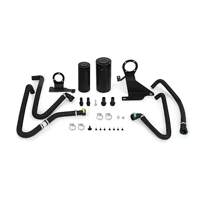 MISHIMOTO CF35T11SBE Catch Can Kit