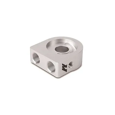 MISHIMOTO MMOPSP Oil Sandwich Plate Silve