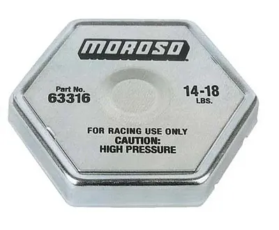 MOROSO 63316 Racing Radiator Cap