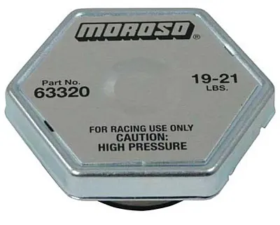 MOROSO 63320 Racing Radtr Cap 19-21Lbs