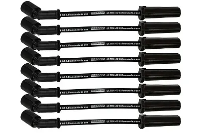 MOROSO 73745 Wire Set Black 8.5Mm Ultra 40 9.75