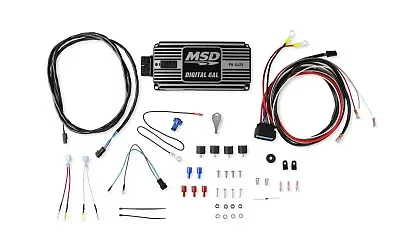 MSD CO. 64253 Black Digital 6Al W Rev Conrol