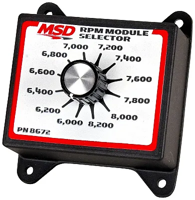 MSD CO. 8672 Selectswtch Rpm 6.Ok-8.2K