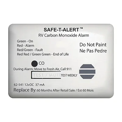 MTI INDUSTRY 62451WT Co Alarm