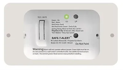 MTI INDUSTRY 85741WTTR Combination Carbon Monoxide/Propane