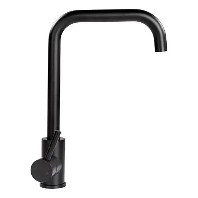 LIPPERT COMP 2021090597 Square Gooseneck Faucet - Black Mat