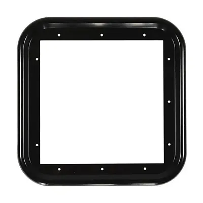 LIPPERT COMP 2022107546 Door Trim Ring - Black (Small Door