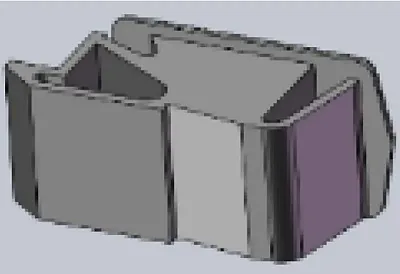 LIPPERT COMP 2022107597 Plastic Latch - Black 2Gwd-14B