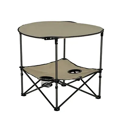 LIPPERT COMP 2023053721 Two-Tier Folding Camping Table