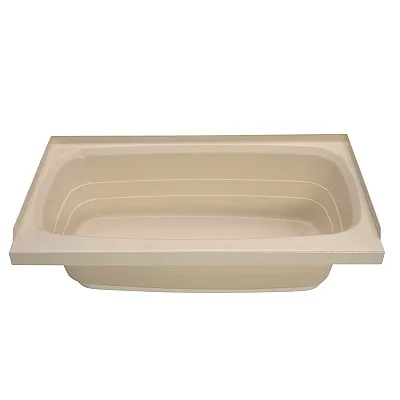 LIPPERT COMP 209392 Parchmnt-Right Hand Drain
