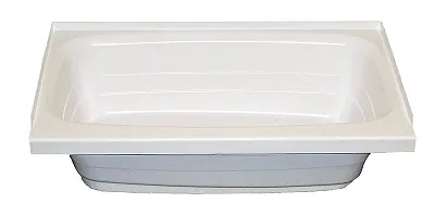LIPPERT COMP 209653 White-Left Hand Drain