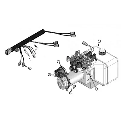 LIPPERT COMP 218311 Hydrolic Power Unit