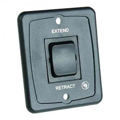LIPPERT COMP 308474 Interior Switch Blk 40Amp W/Plate