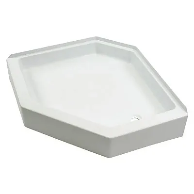 LIPPERT COMP 325246 27X27 Corner Shower Pan Cd Wht