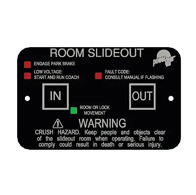 LIPPERT COMP 363984 Touchpad Rm Slideout Quad Motor