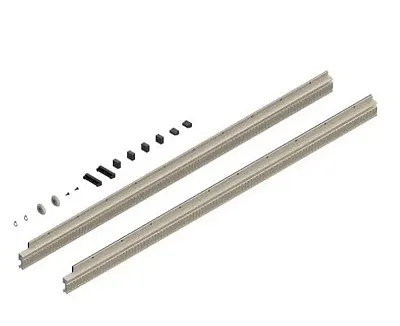LIPPERT COMP 366159 Inverted Dual Rack Repair Kit Clr