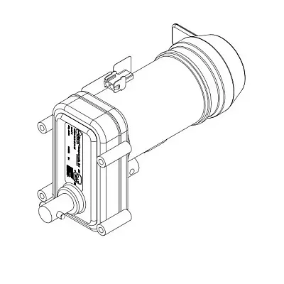 LIPPERT COMP 386322 Gearmotor Assy Ds Ht W/Pi
