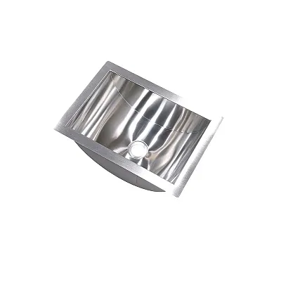 LIPPERT COMP 426017 14X10X6 Troff Sink; Stainless Steel