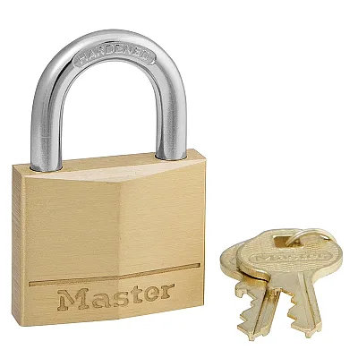 MASTERLOCK 140D 1-11/16' Brass Lock