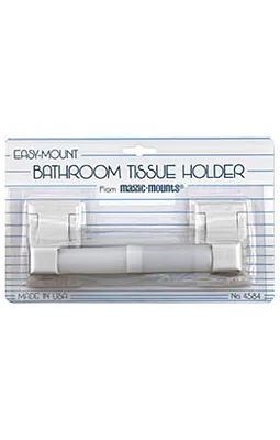 MAGIC MOUNTS 4584W Bath Tissue Holder 1Pk Wh