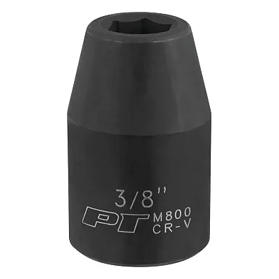 Performance Tool 1/2" Drive 3/8" 6-Point Impact Socket