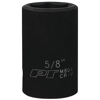 Performance Tool 1/2" Drive 5/8" 6-Point Impact Socket