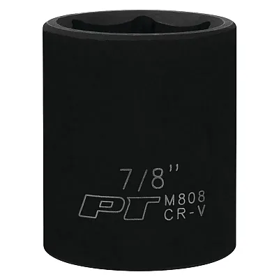 Performance Tool 1/2-Inch Drive 7/8-Inch Impact Socket