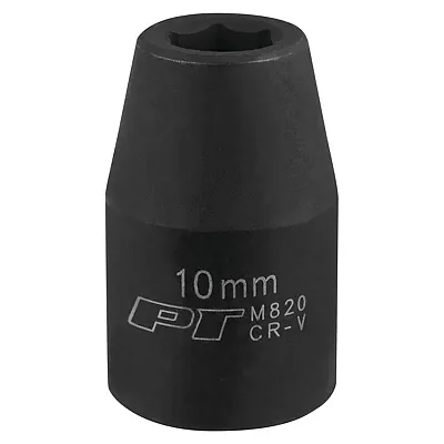 Performance Tool 1/2??? Drive 10Mm 6-Point Impact Socket