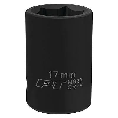 Performance Tool 1/2??? Drive 17Mm 6-Point Impact Socket