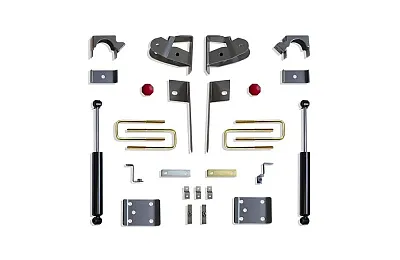 MAXTRAC 201950 Rear Flip Kit & (2) Maxtrac Shocks