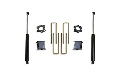 MAXTRAC 901750 2 Spacer 5&#039; Blks Ubolts Max Shocks