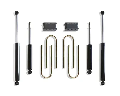 MAXTRAC 902225L 2.5 Blks 4.125U-Bolts Max Shocks 4