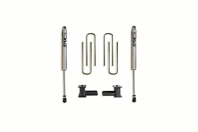MAXTRAC 904140F 4&#039; Blocks / U-Bolts (2) Fox Shocks