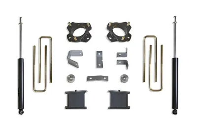 MAXTRAC 906840 2.5Str Spcrs 4Blks/Ubolts Mt Shocks