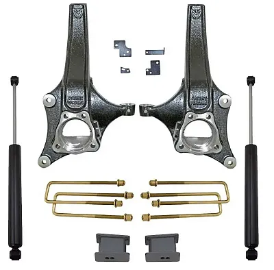 MAXTRAC K881932 3.5' Lift Kit 2019-On Gm 1500 2Wd W