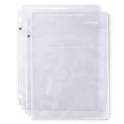 3-pocket Bill Sleeves, 20-pack MCOI-002