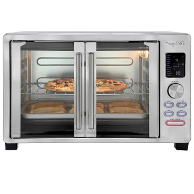 MegaChef 31.7 Quart Digital French Door Multi-Function Electric Convection Toast
