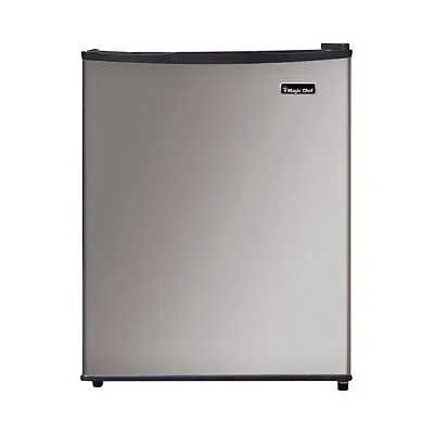 Magic Chef Mcar240Se2 2.4 Cubic-Ft Stainless Steel Refrigerator