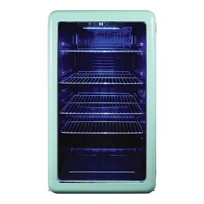 Magic Chef Mcb34Chm 3.4-Cu. Ft. Retro Beverage Cooler (Green)