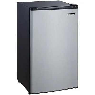 Magic Chef Mcbr350S2 3.5 Cubic-Ft. Refrigerator (Stainless Look)
