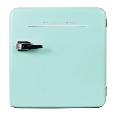 Magic Chef Mcr16Chm 1.6-Cu. Ft. Energy-Star Certified Retro Mini Fridge With Man