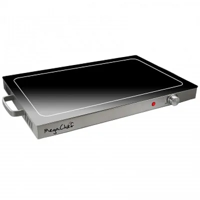 MegaChef Electric Warming Tray, Food Warmer, Hot Plate, With Adjustable Temperat